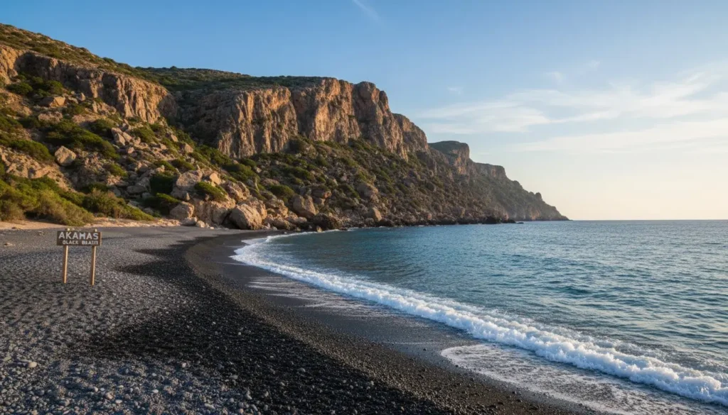 Best time to visit Akamas Black Beach